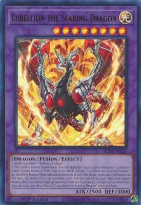 Lubellion the Searing Dragon - BLTR-EN115 - Ultra Rare 1st Edition Battles of Legend: Terminal Revenge 1st Edition Singles