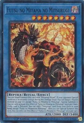 Futsu no Mitama no Mitsurugi - SUDA-EN093 - Super Rare 1st Edition Supreme Darkness 1st Edition Singles