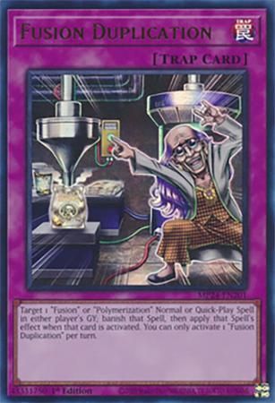 Fusion Duplication - MP24-EN201 - Ultra Rare 1st Edition Mega Tin 2024 Dueling Mirrors Singles