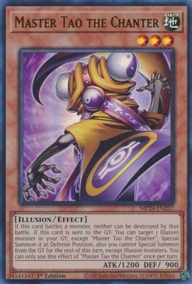 Master Tao the Chanter - MP24-EN237 - Ultra Rare 1st Edition Mega Tin 2024 Dueling Mirrors Singles