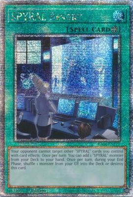 SPYRAL Resort - RA04-EN277 - Quarter Century Secret Rare 1st Edition Quarter Century Stampede 1st Edition Singles