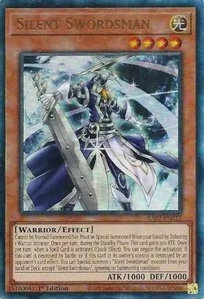 Silent Swordsman - RA02-EN011 - Ultimate Rare 1st Edition Rarity Collection II Singles