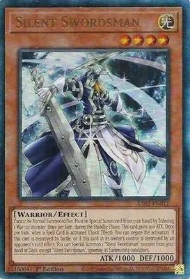 Silent Swordsman - RA02-EN011 - Ultimate Rare 1st Edition Rarity Collection II Singles