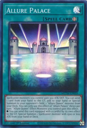 Allure Palace - MZTM-EN059 - Super Rare 1st Edition Maze of the Master 1st Edition Singles