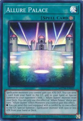 Allure Palace - MZTM-EN059 - Super Rare 1st Edition Maze of the Master 1st Edition Singles