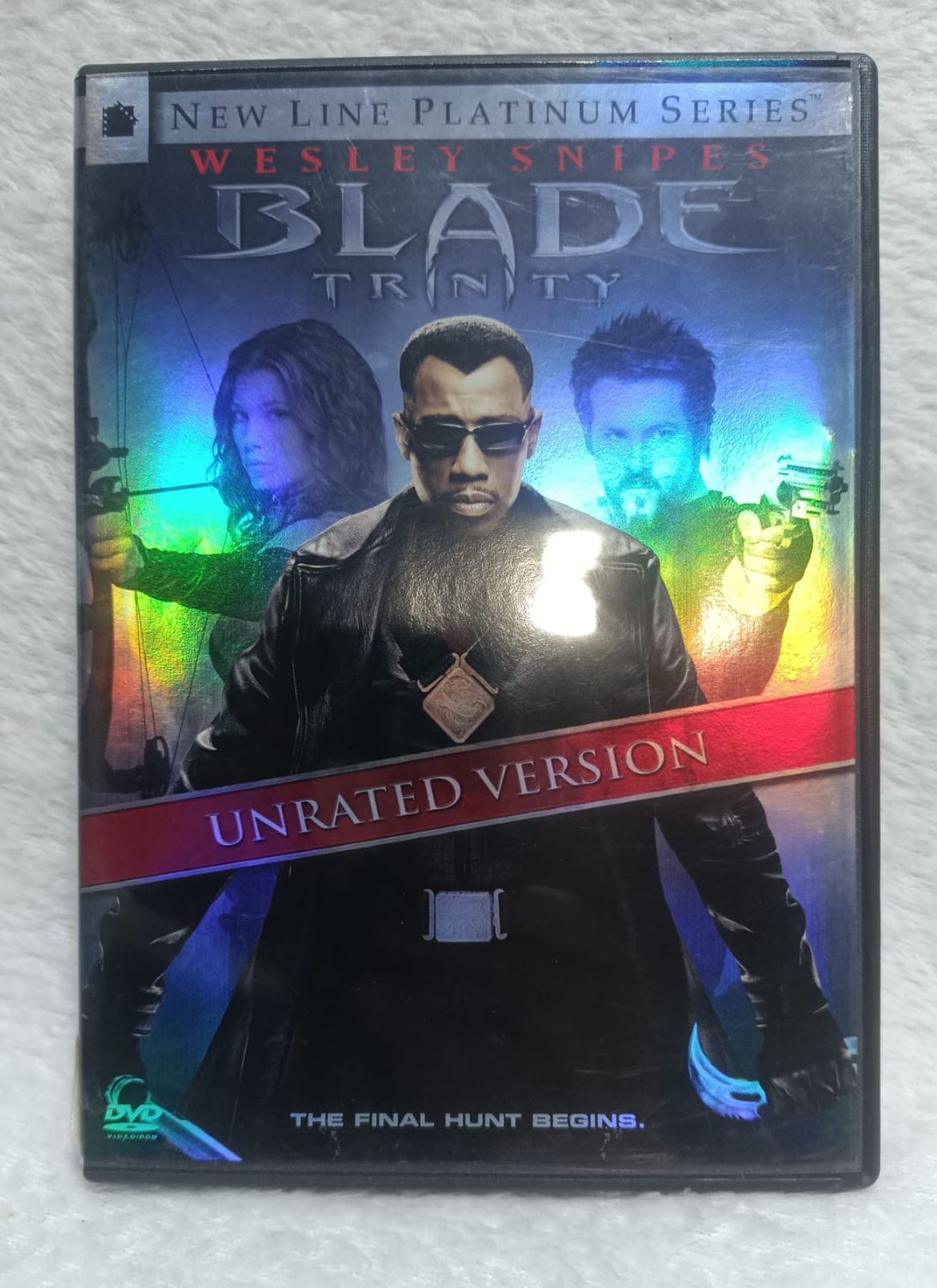 NELA-c,Blade Trinity, Unrated Version, DVD, subtitulos ingles espanol.