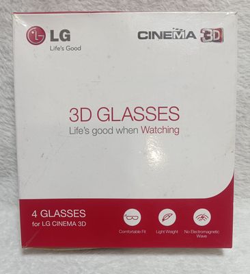 NELA-f, 3D Glasses, 4 pares. Usado.