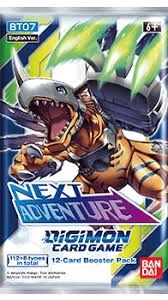 SJ Digimon Next Adventure Booster Pack Ingles