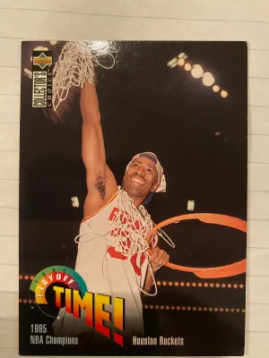Upper Deck Collectors Choice 1995 #155 Playoff Time 1995 NBA Champions