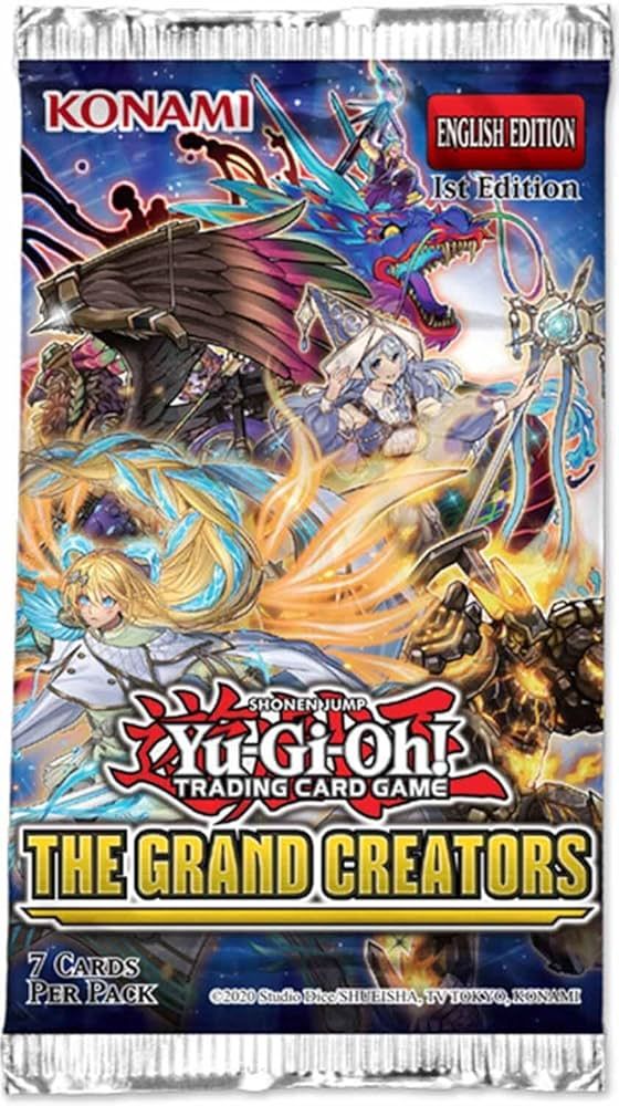 SJ The Grand Creators Booster Pack Ingles Yugioh