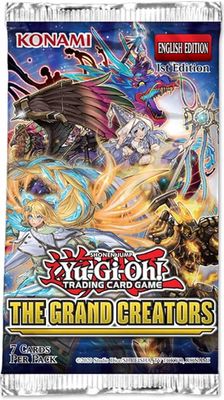 SJ The Grand Creators Booster Pack Ingles Yugioh