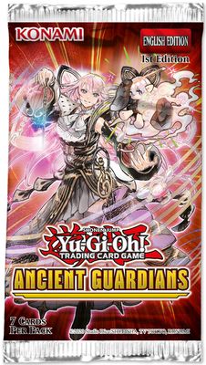 SJ Ancient Guardians Booster Pack Ingles Yugioh