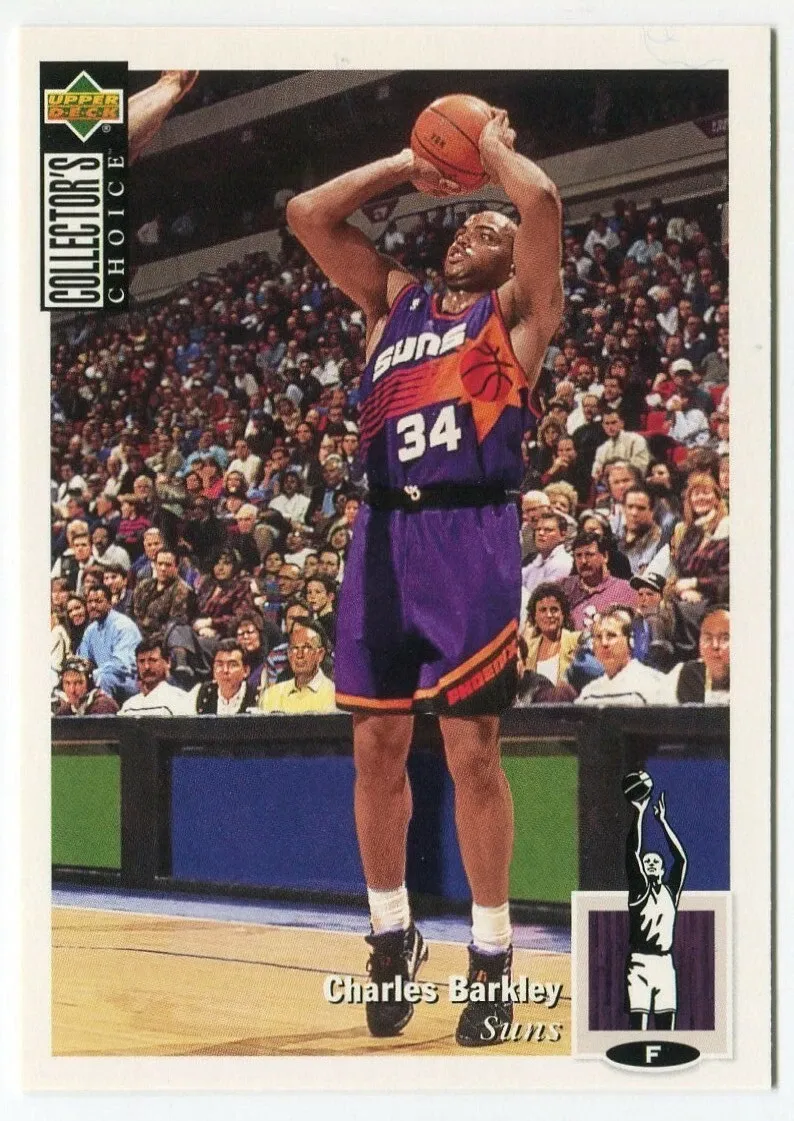 Upper Deck Collector&#39;s Choice #234 1994 Charles Barkley Phoenix Suns-mostrar título original