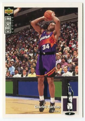 Upper Deck Collector&#39;s Choice #234 1994 Charles Barkley Phoenix Suns-mostrar título original