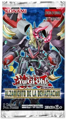 SJ Alzamiento de la Devastacion Booster Pack Espanol Yugioh