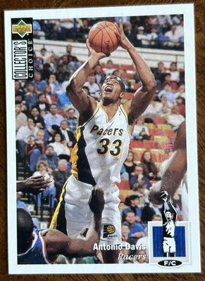 1994-95 Upper Deck #233 Antonio Davis - Indiana Pacers - Elección de coleccionista