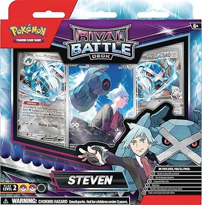 SJ Steven Battle Deck Pokemon TCG Nuevo Sellado