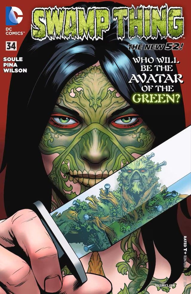 NELA-k, SWAMP THING #34, INGLES.