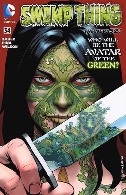 NELA-k, SWAMP THING #34, INGLES.