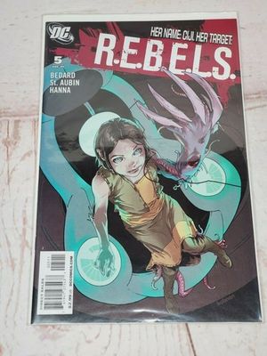 Her Name CIJI Target R.E.B.E.L.S DC Bedard St. Aubin Hanna Comic Book #5