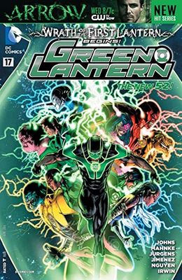 BAF1 Green Lantern Comic Issue 17 The New 52 Wrath of the First Lantern Ingles
