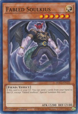 Fabled Soulkius - HAC1-EN131 - Common 1st Edition Hidden Arsenal: Chapter 1 1st Edition Singles