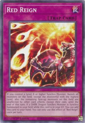 Red Reign - SDCK-EN035 - Common 1st Edition The Crimson King [SDCK] 1st Edition Singles