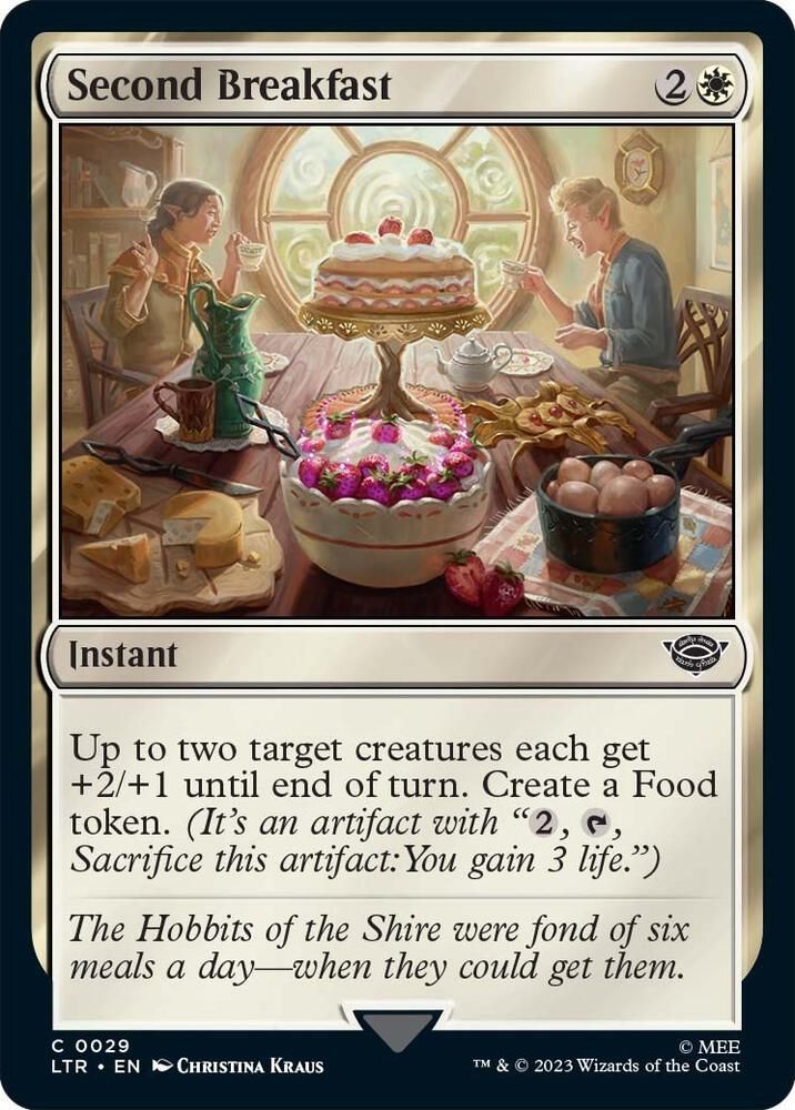 Second Breakfast - Universes Beyond: The Lord of the Rings: Tales of Middle-earth (LTR) Universes Beyond: The Lord of the Rings: Tales of Middle-earth