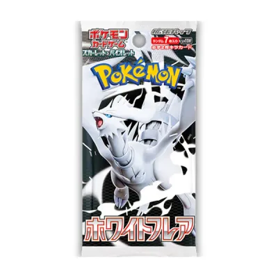 SJ White Flare Booster Pack Japones Pokemon TCG