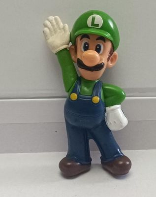 NELA-f, Figura de Luigi,  Super Mario Bros Nintendo.