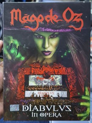 BAF1 Mago de Oz DVD Diabulus in Opera DVD Completo con Folleto