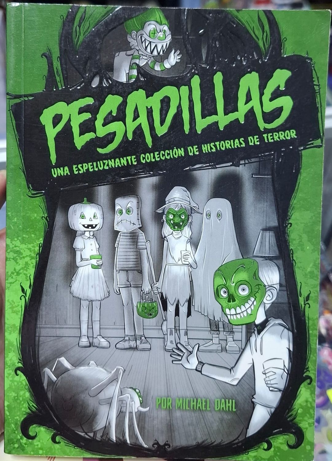 BAF1 Pesadillas Libro Espanol Historias de Terror