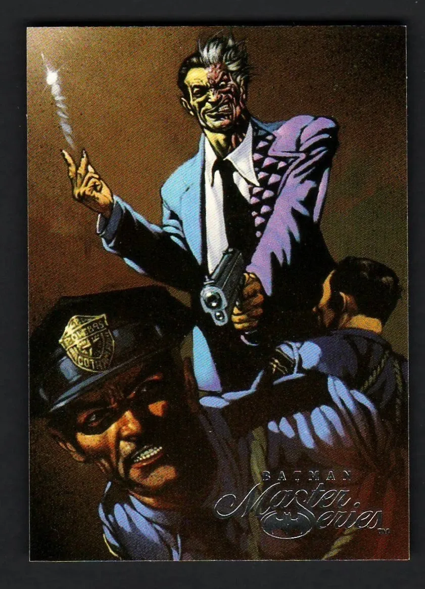 BATMAN MASTER SERIES BASE CARD 49 TWO FACE