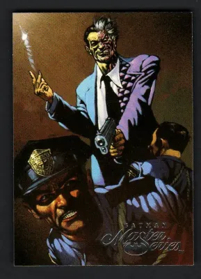 BATMAN MASTER SERIES BASE CARD 49 TWO FACE