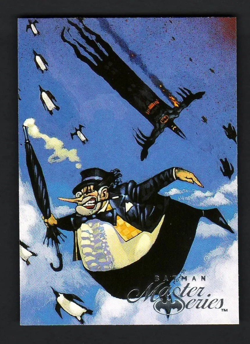 BATMAN MASTER SERIES BASE CARD 60 BIRDBRAINED BUMBERSHOOTER