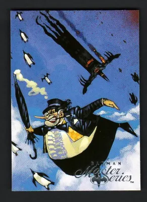 BATMAN MASTER SERIES BASE CARD 60 BIRDBRAINED BUMBERSHOOTER