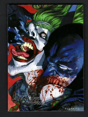 BATMAN MASTER SERIES BASE CARD 80 TEETHING