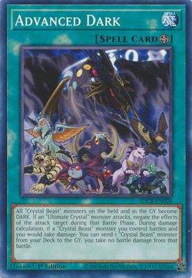 Advanced Dark - SDCB-EN028 - Common 1st Edition
Legend of the Crystal Beasts 1st Edition Singles