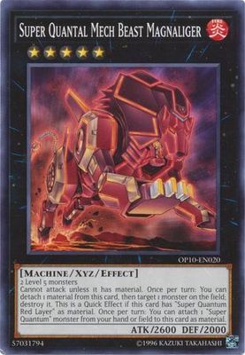 Super Quantal Mech Beast Magnaliger - OP10-EN020 - Common Unlimited OTS Tournament Pack 10 (OP10) *Espanol*