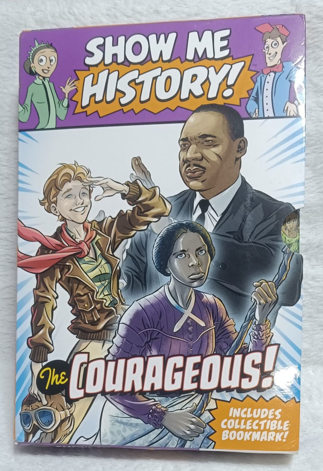 NELA-n, Show Me History Libro,  The Courageous.  3 libros, INGLES