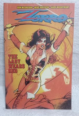 NELA-n, Zorro Comic, The Lady Wears Red Trade Paperback . INGLES.