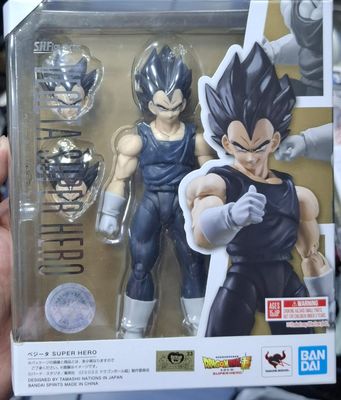 BAF1 Vegeta Figura Super Hero Figura Dragon Ball SH Figuarts Bandai Tamashi Nations