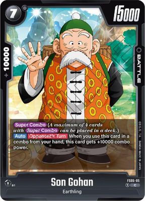 Son Gohan - Starter Deck 5: Bardock (FS05) Starter Deck 5: Bardock Foil