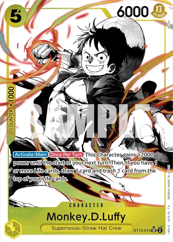 Monkey.D.Luffy ST13-0