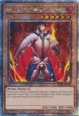 Thestalos the Firestorm Monarch - RA03-EN143 - QCR 1st Edition Quarter Century Bonanza 1st Edition Singles