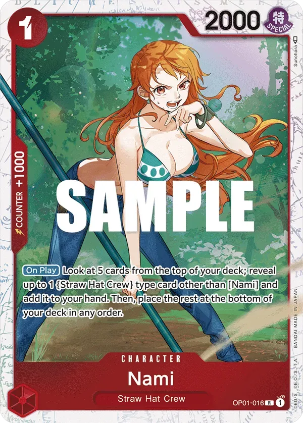 Nami OP01-016 Foil