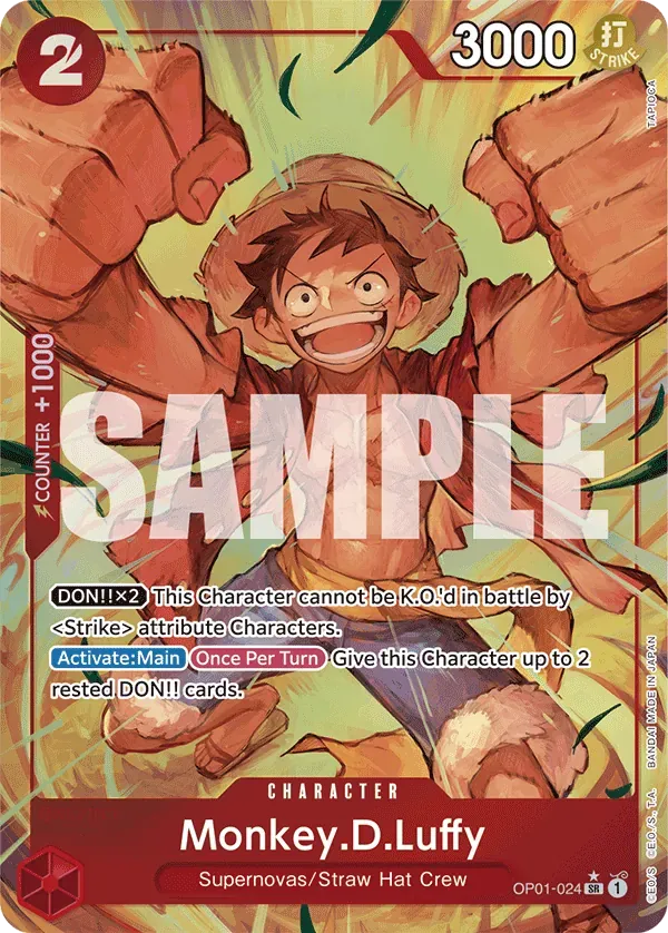 Monkey.D.Luffy OP01-024 Foil
