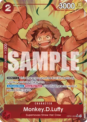 Monkey.D.Luffy OP01-024 Foil