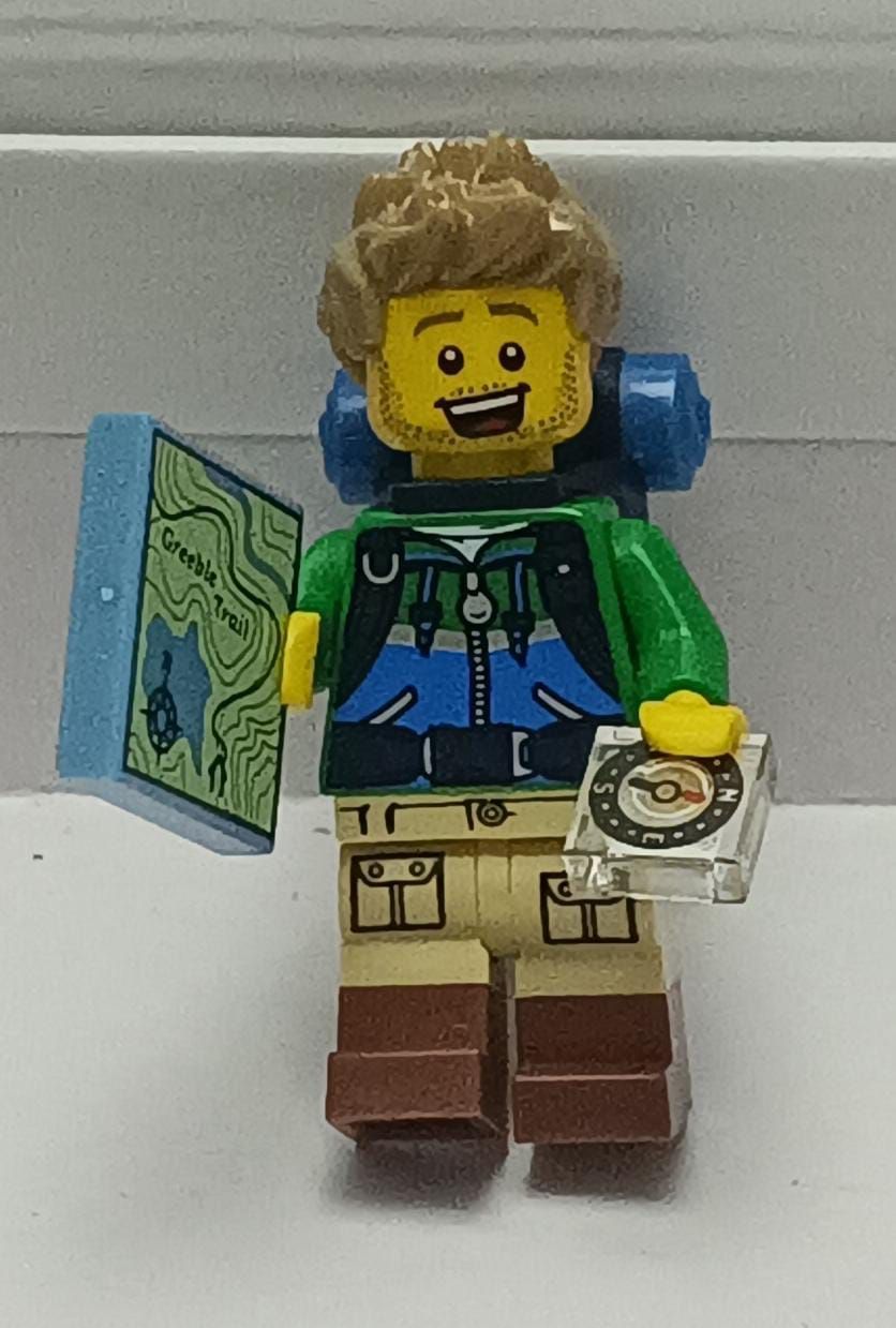 NELA-f, Excursionista Minifigura  LEGO