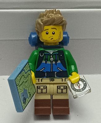 NELA-f, Excursionista Minifigura  LEGO.